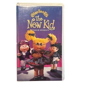1994 Cabbage Patch Kids The New Kid VHS Clamshell film musical adventure film